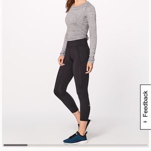 Lululemon cropped yogas